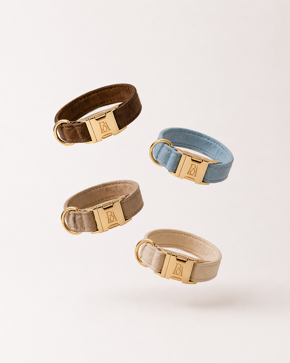Velvet Light Collars & Leash