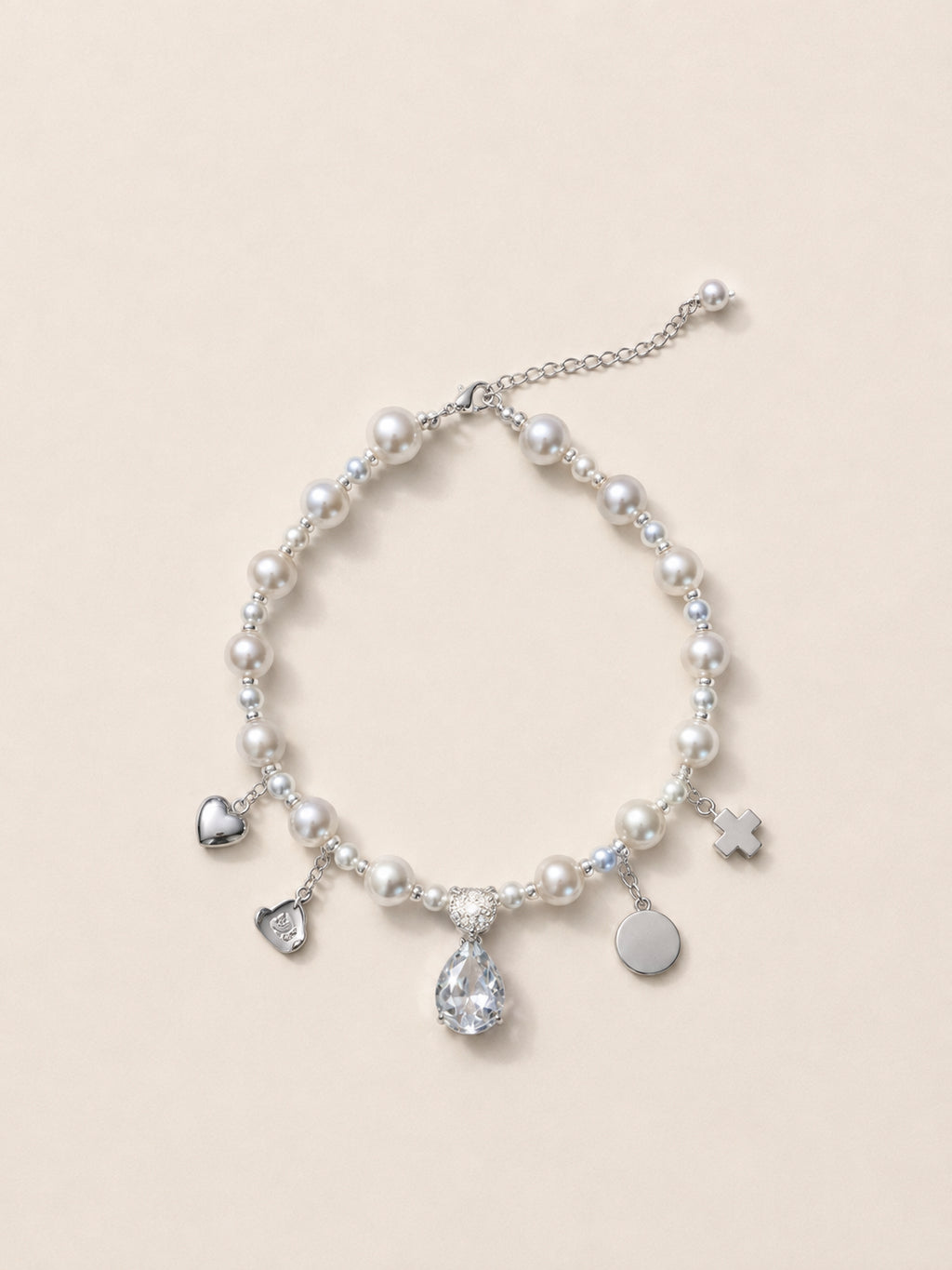 LUMIÈRE | Luxury Pearl Dog Necklace | 28-32CM