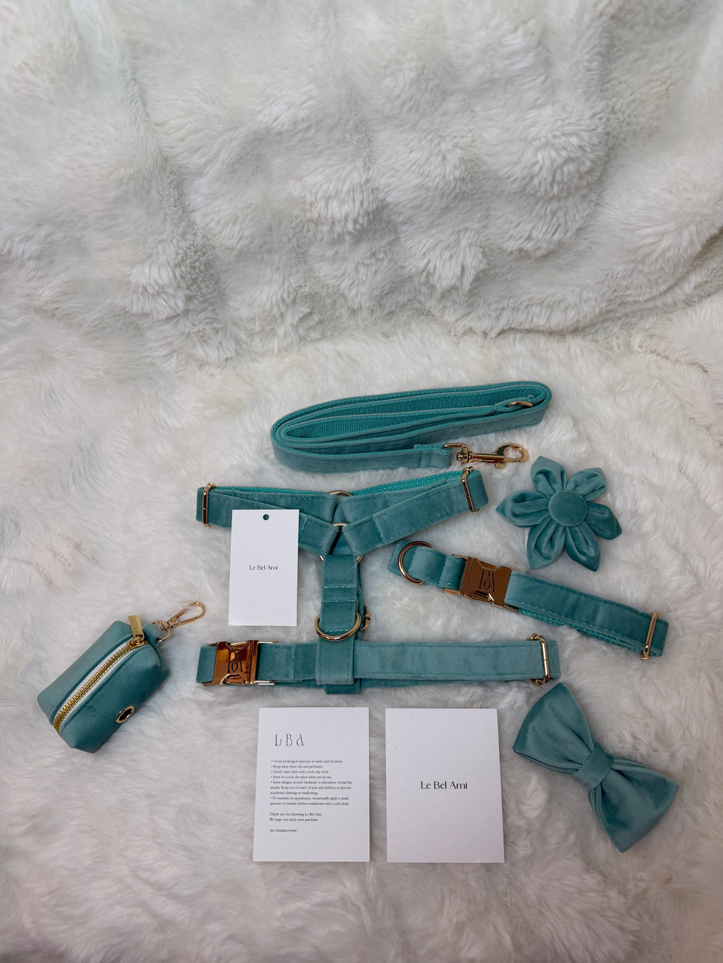 Sea Salt Velvet Garden Set