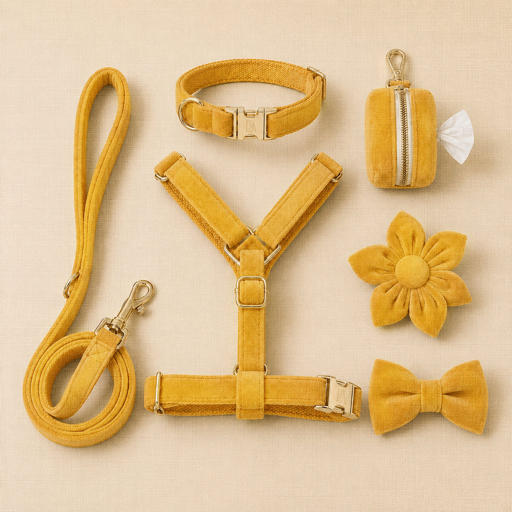 Lemonade Velvet Garden Set