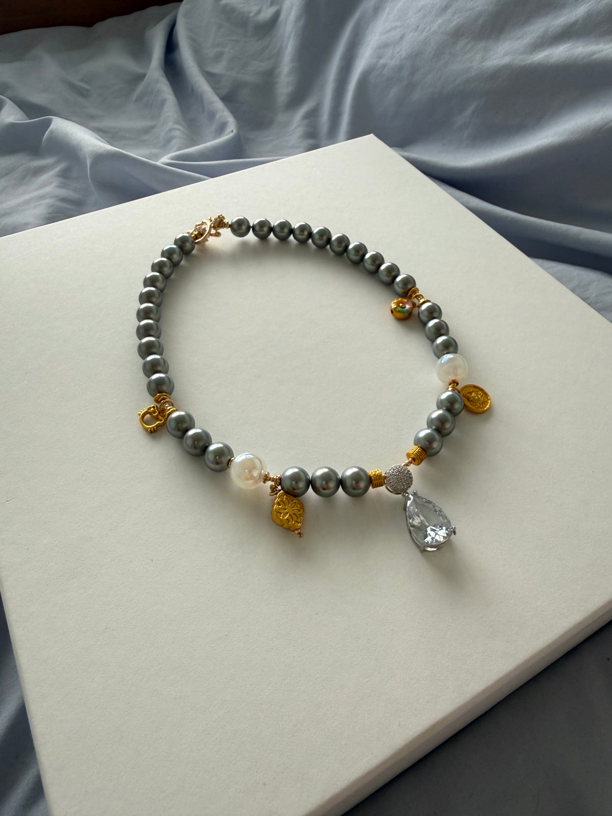 Silver Drop | 40 cm