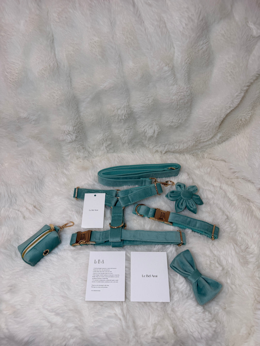 Sea Salt Velvet Garden Set