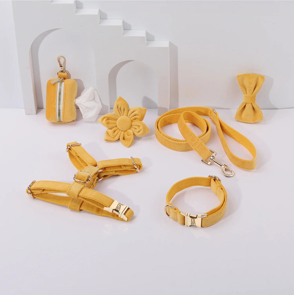 Lemonade Velvet Garden Set