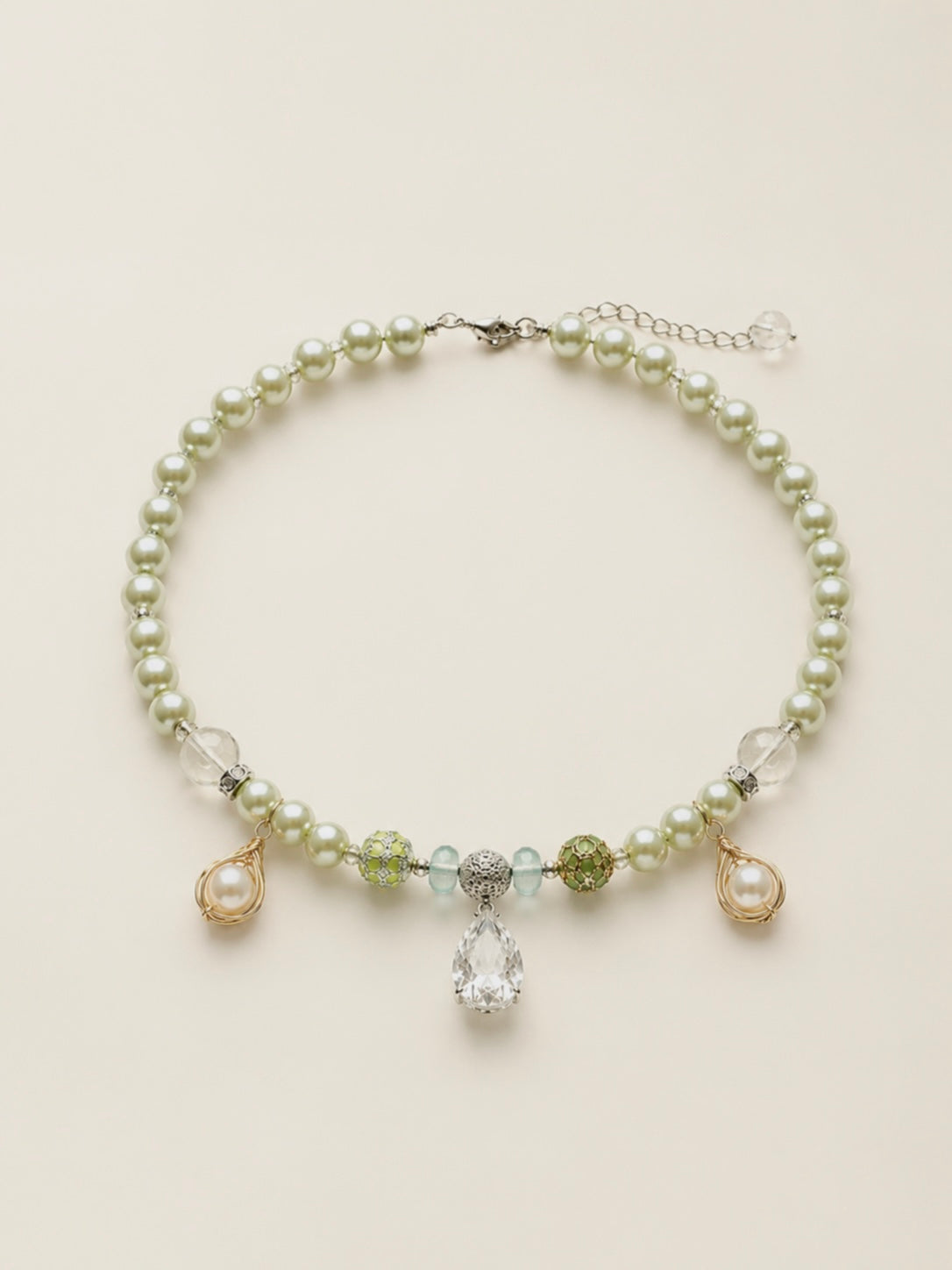 VERDURE | Luxury Pearl Dog Necklace | 35-40CM