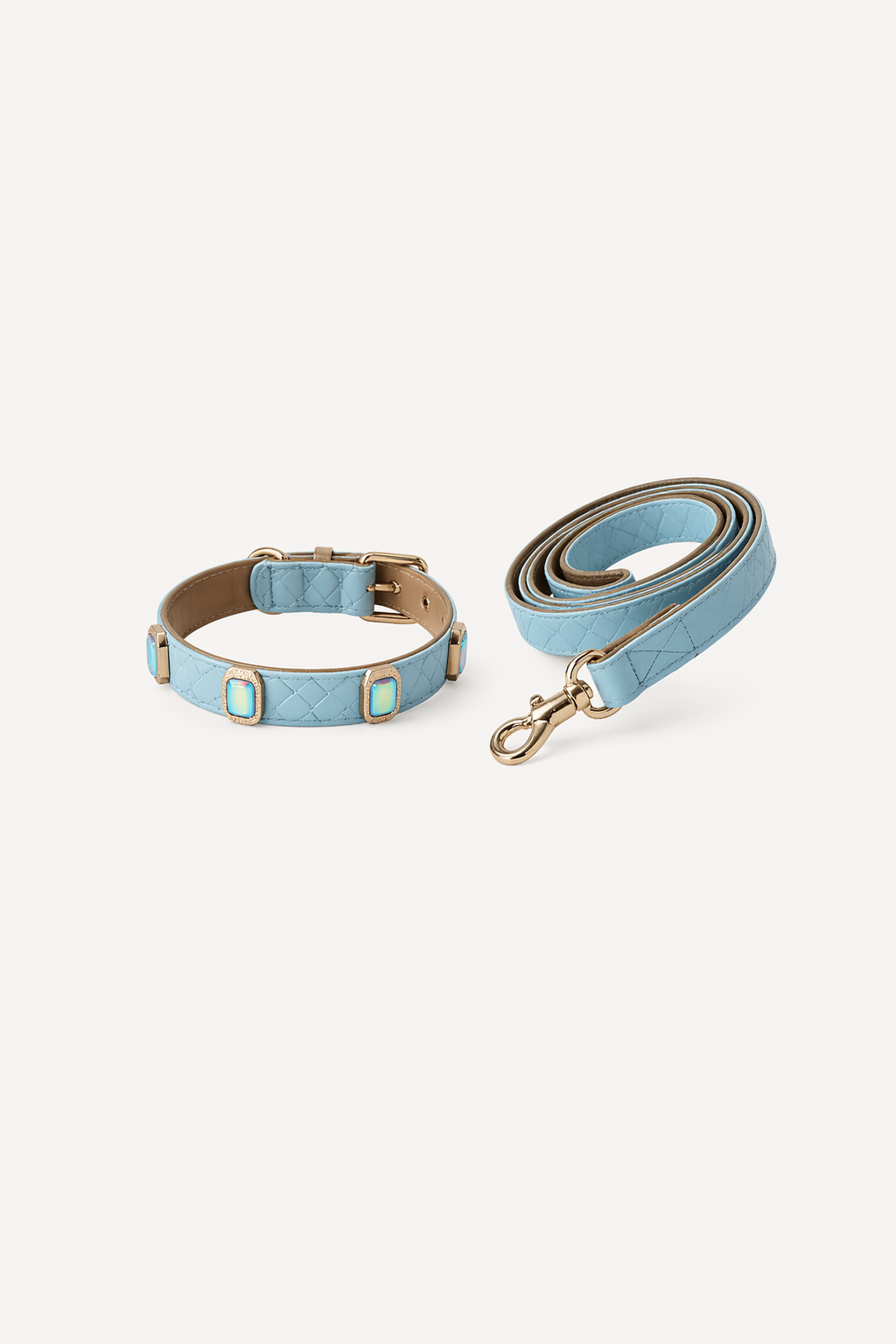 Arctic Aurora Baby Collar + Leash