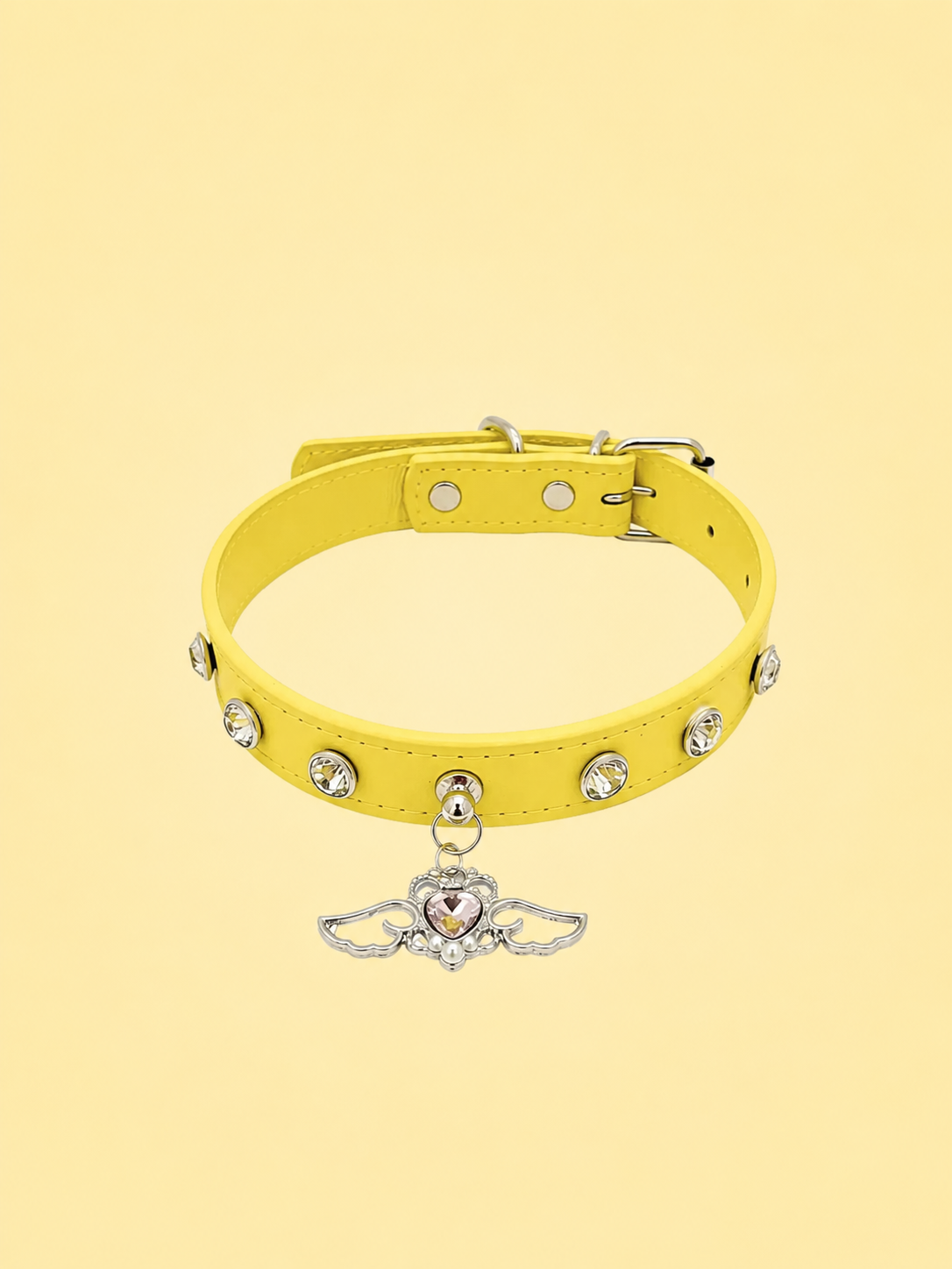 Lemon Angel Baby Collar
