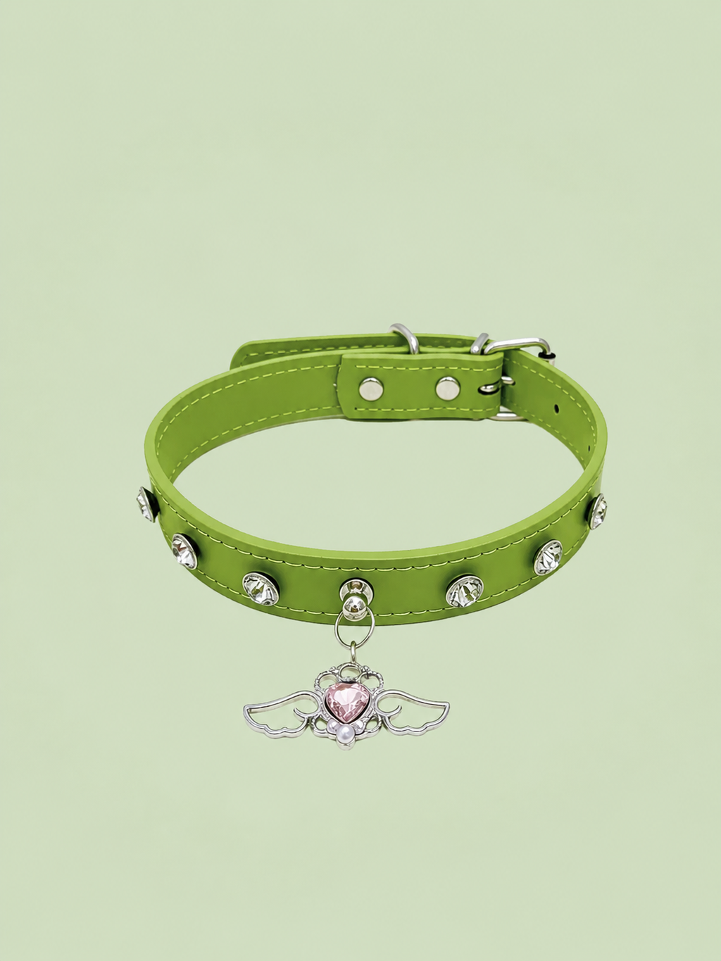 Matcha Angel Baby Collar