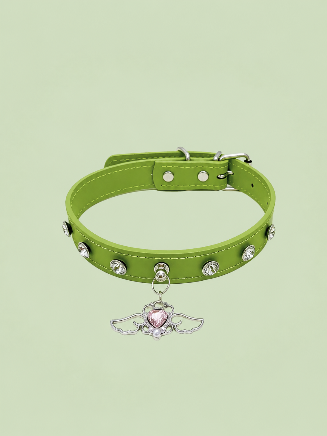 Matcha Angel Baby Collar