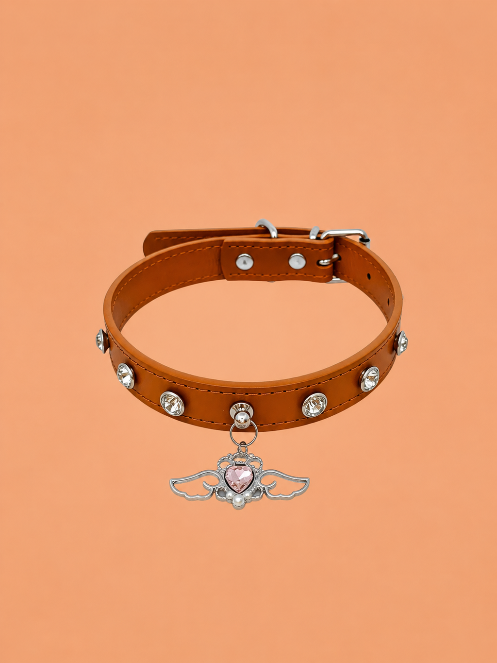 Toffee Angel Baby Collar