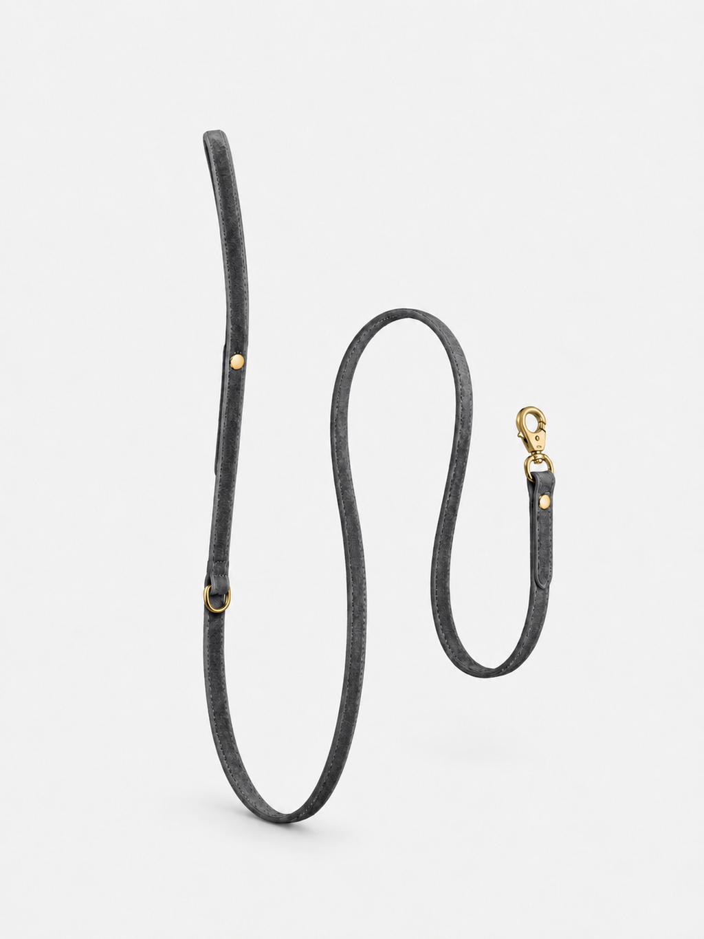 Graphite Velvet Pet Leash