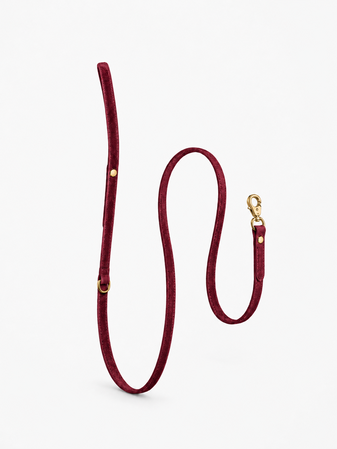 Bordeaux Velvet Pet Leash