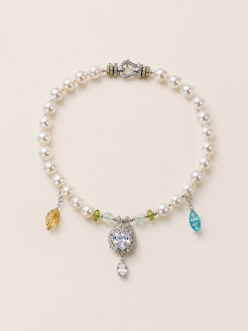 ONDEE | Luxury Pearl Dog Necklace