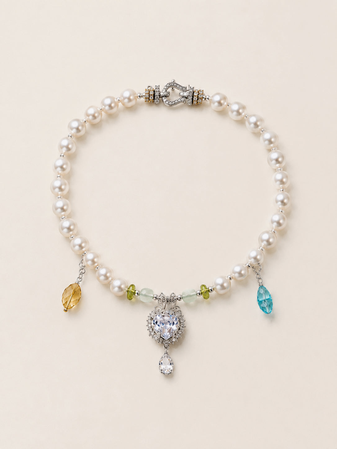 ONDEE | Luxury Pearl Dog Necklace