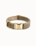 Étoupe Velvet Pet Collar