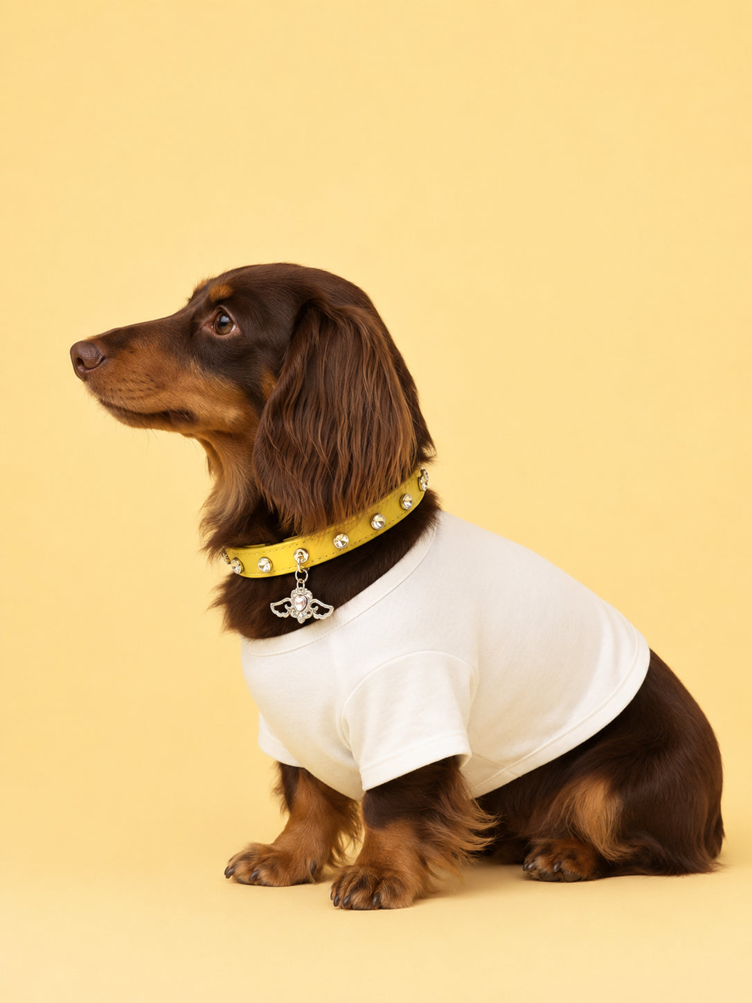 Lemon Angel Baby Collar