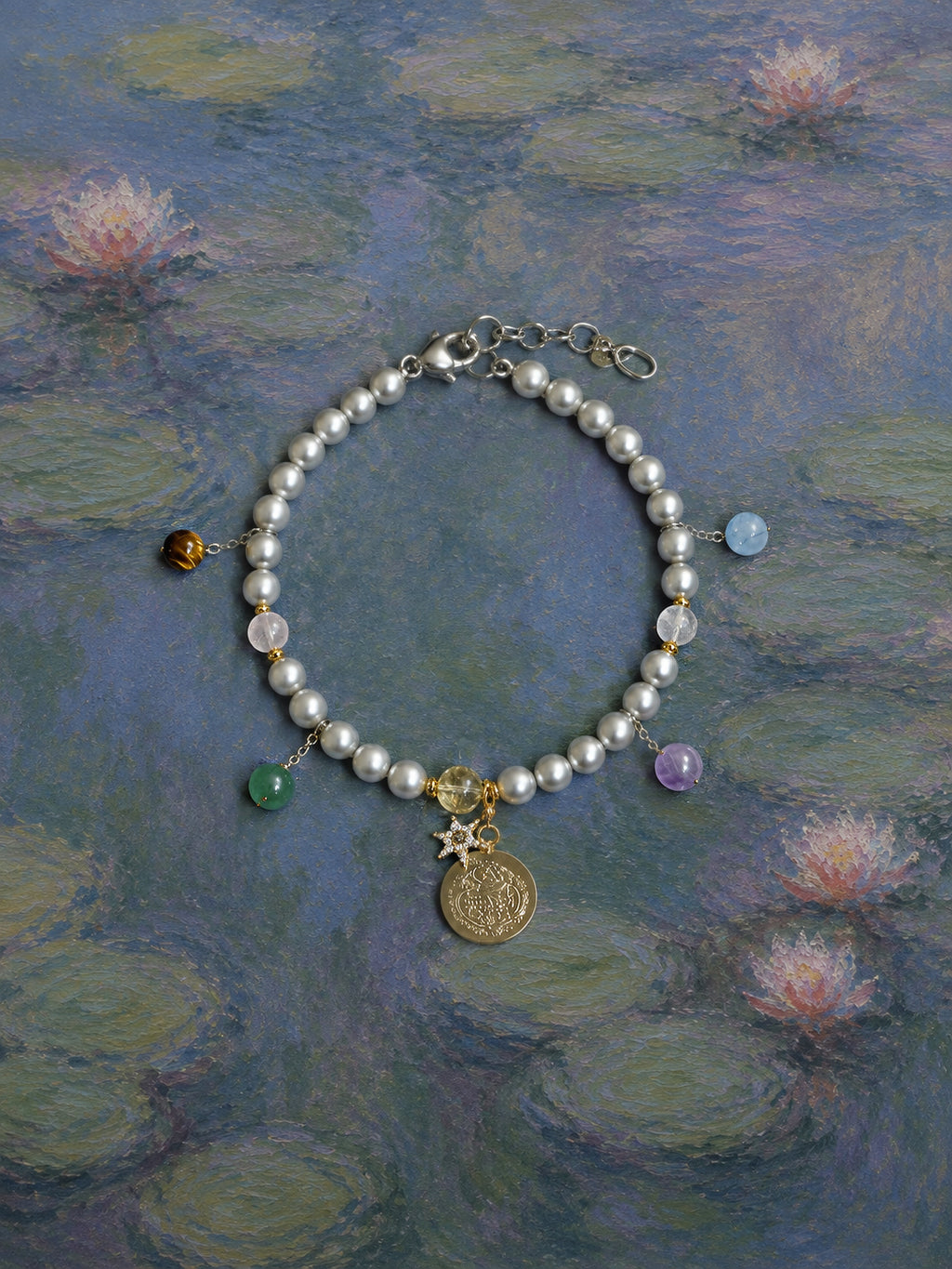 BRUME | Luxury Pearl Dog Necklace | 30-40CM