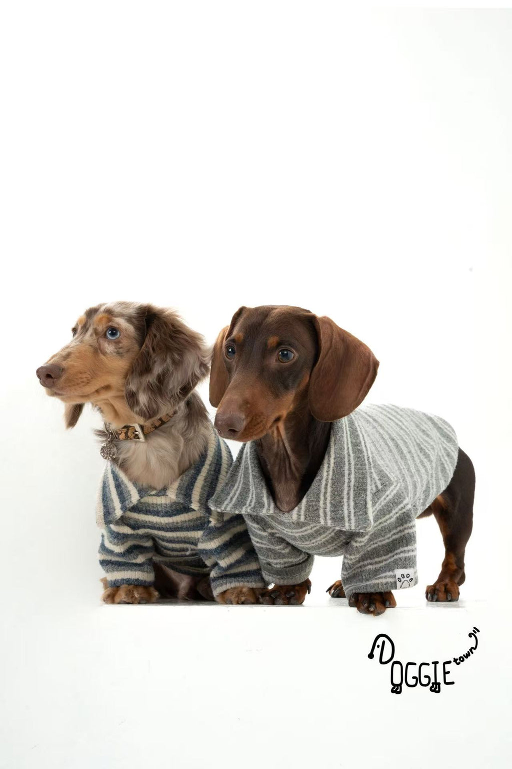 Gentle Gray Striped Polo