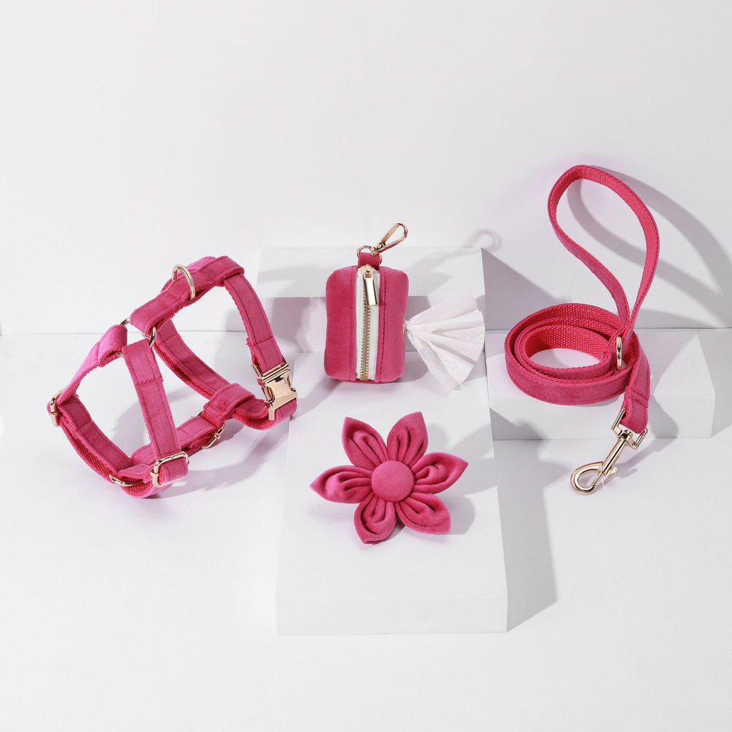 Rosé Velvet Garden Set
