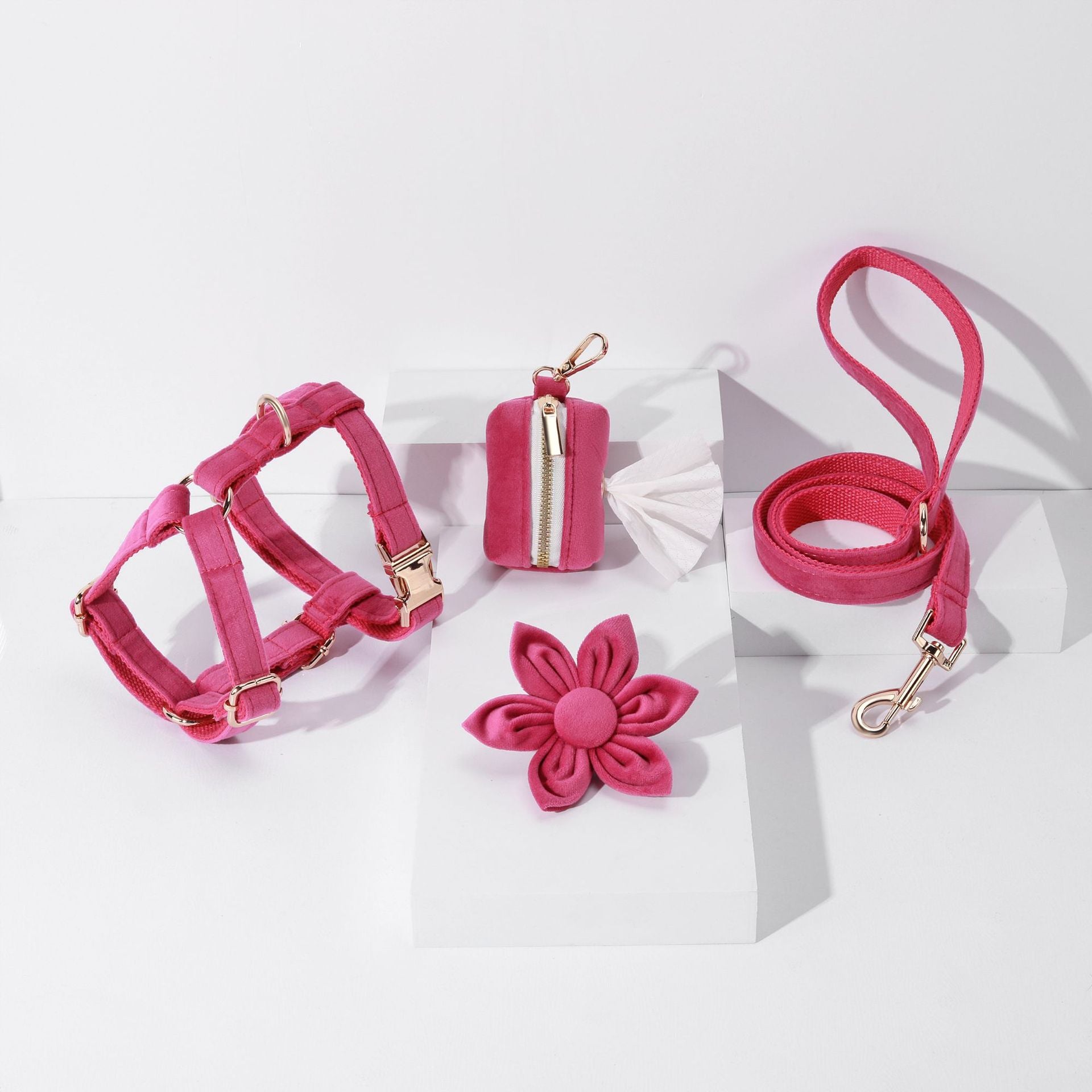 Rosé Velvet Garden Set