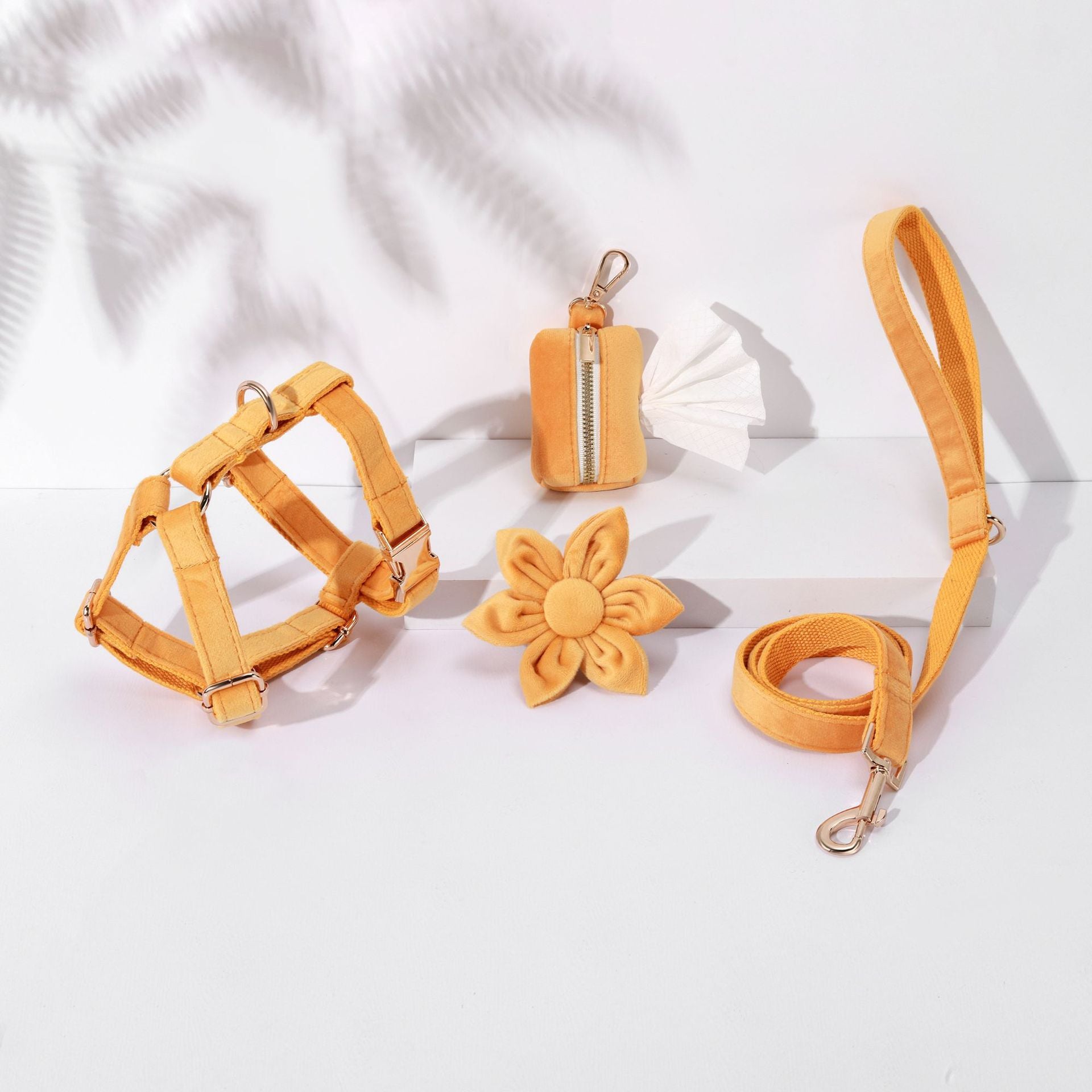 Pumpkin Velvet Garden Set